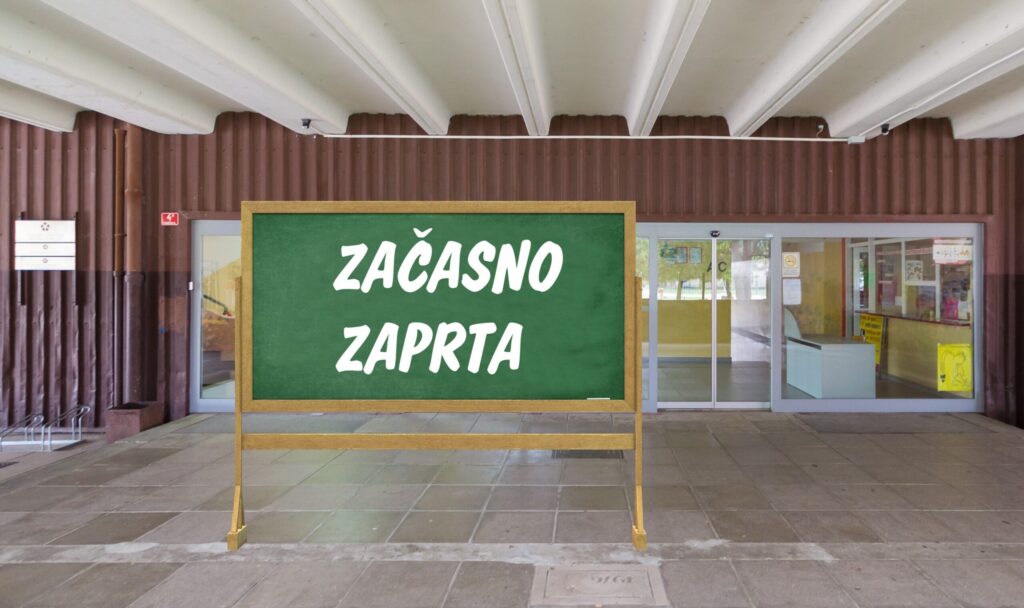 Začasno zaprtje šole
