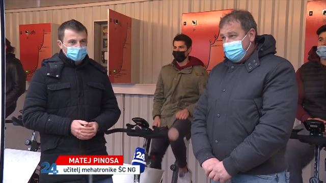 Novoletna osvetlitev v sodelovanju ŠC NG in MONG