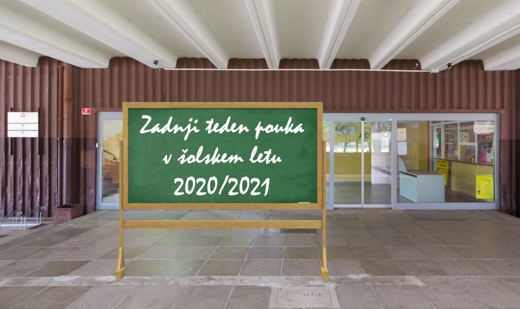 Zadnji teden pouka