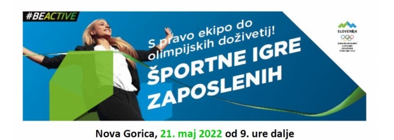 Športne igre zaposlenih 2022